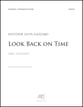 Look Back on Time SATBB choral sheet music cover